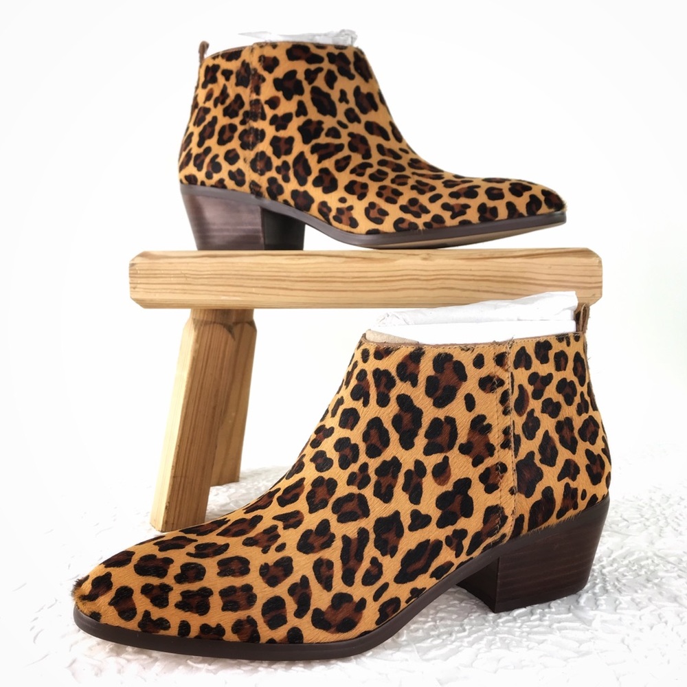 J. crew sawyer calf hair bootie New in Box